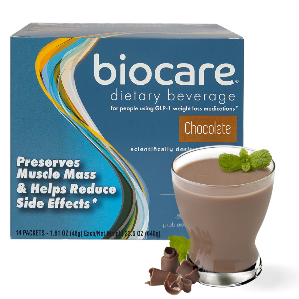 BioCare Chocolate | GLP-1 Beverage | 20g Protein (14ct) – Doctors