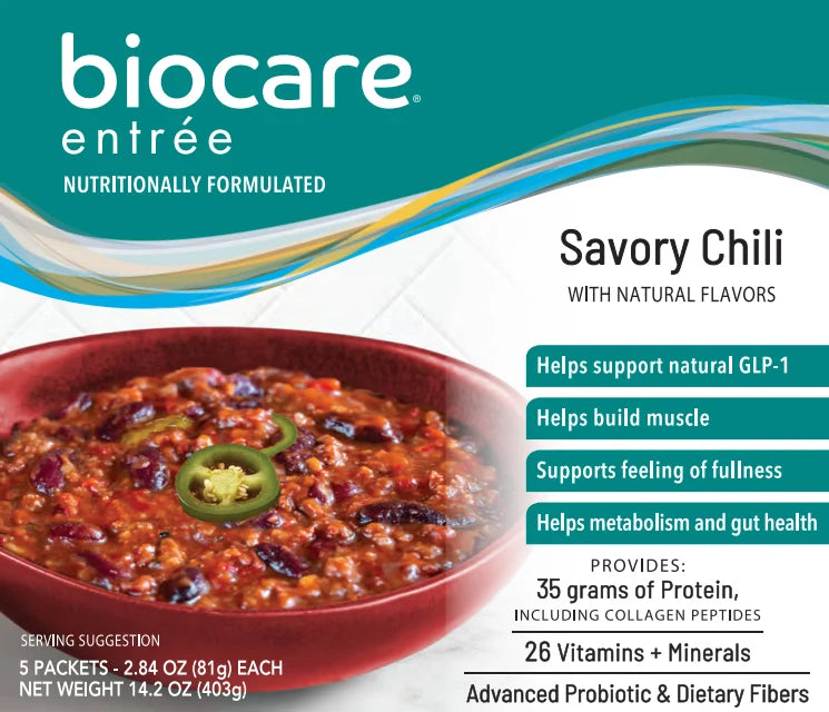 BioCare Savory Chili | 35g Protein | 5 Count