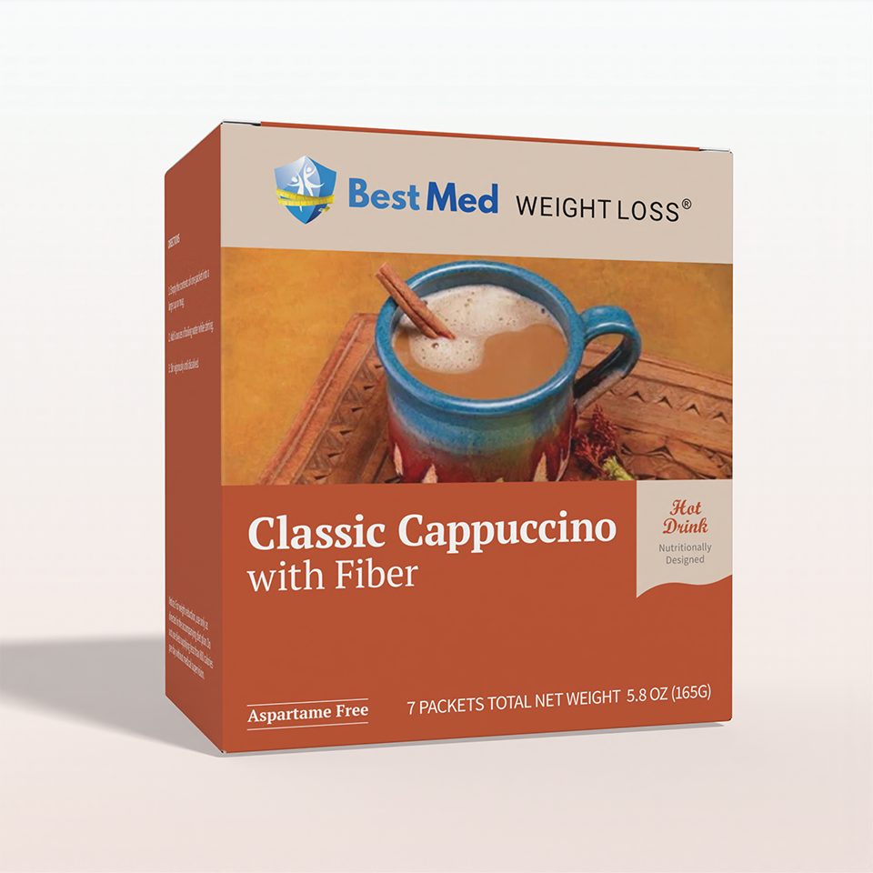 š BestMed Classic Cappuccino | High-Fiber Drink (7ct) (100% off)
