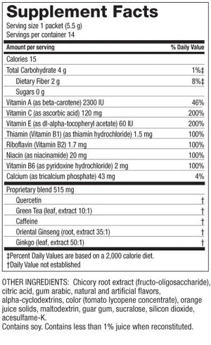 Doctors Designs BioFix Orange Thermogenic Antioxidant Drink (14ct)