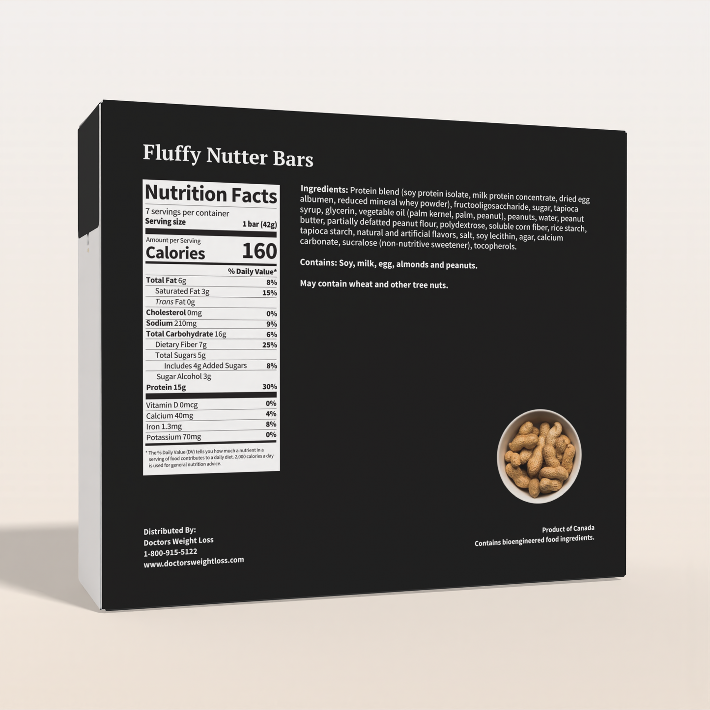 ProtiWise Fluffy Nutter Protein Bars (7ct)