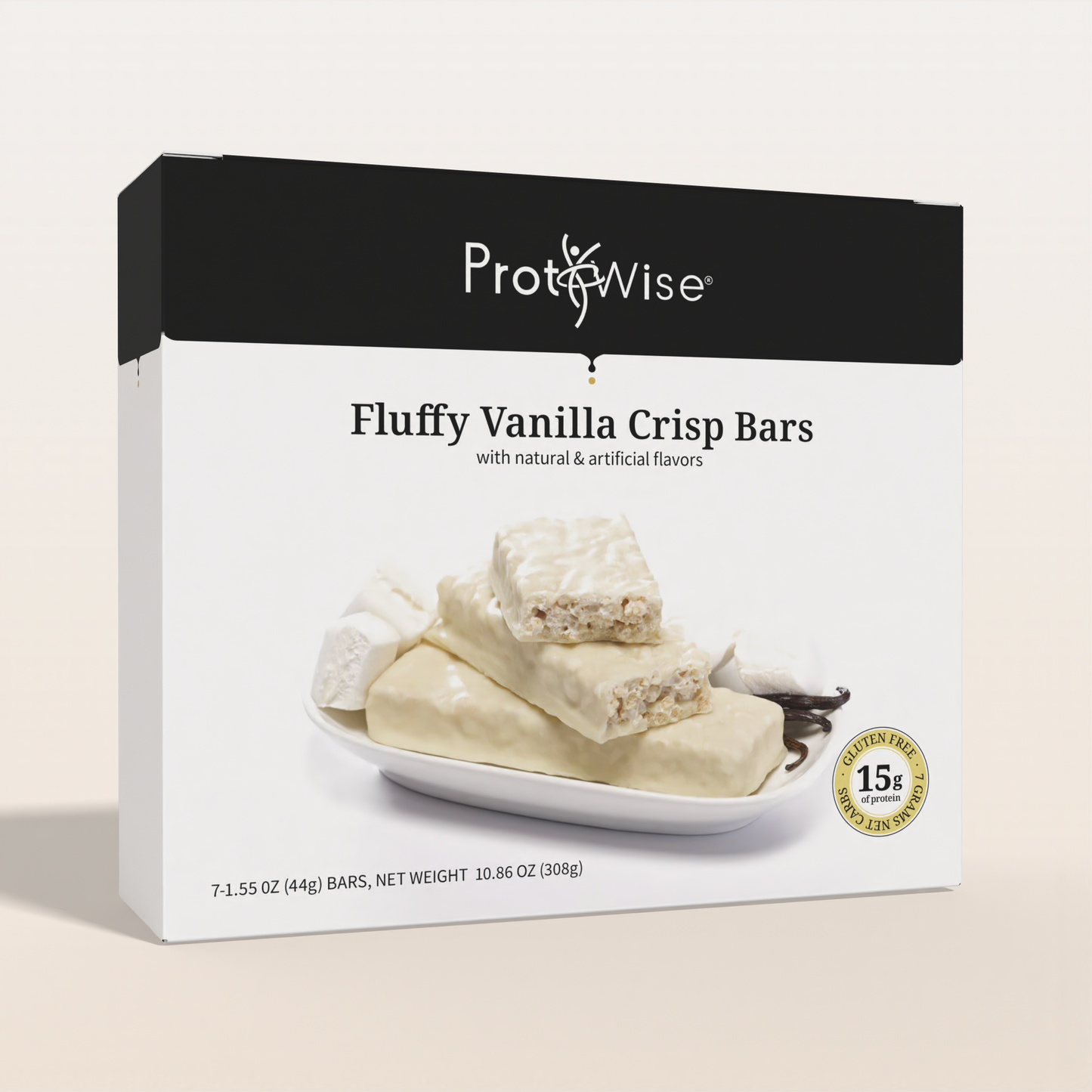 š ProtiWise Fluffy Vanilla Crisp Diet-Friendly Protein Bars (7ct) (100% off)