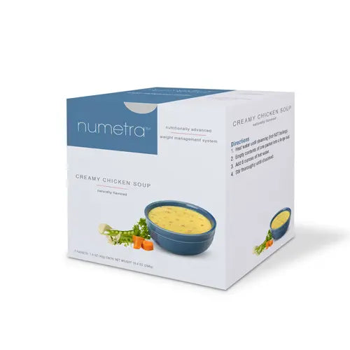 Numetra Creamy Chicken Soup | 20g Protein (7ct)