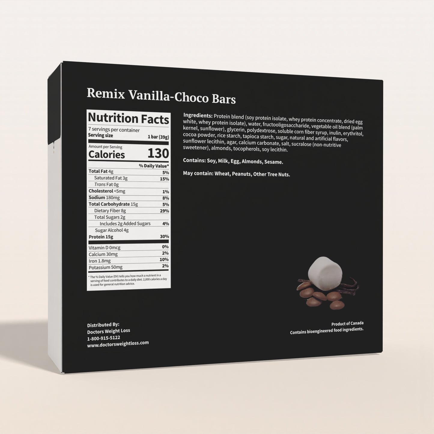 ProtiWise Remix Vanilla-Choco Protein Bars (7ct)