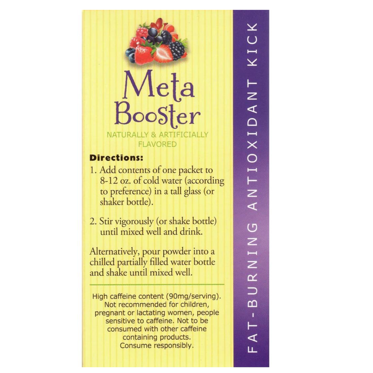 NutriWise Berry Meta Booster Thermogenic Antioxidant Drink (14/Box) - Doctors Weight Loss