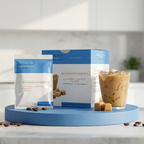 New Direction Caramel Coffee Frappe | 27g Protein | 7 Count