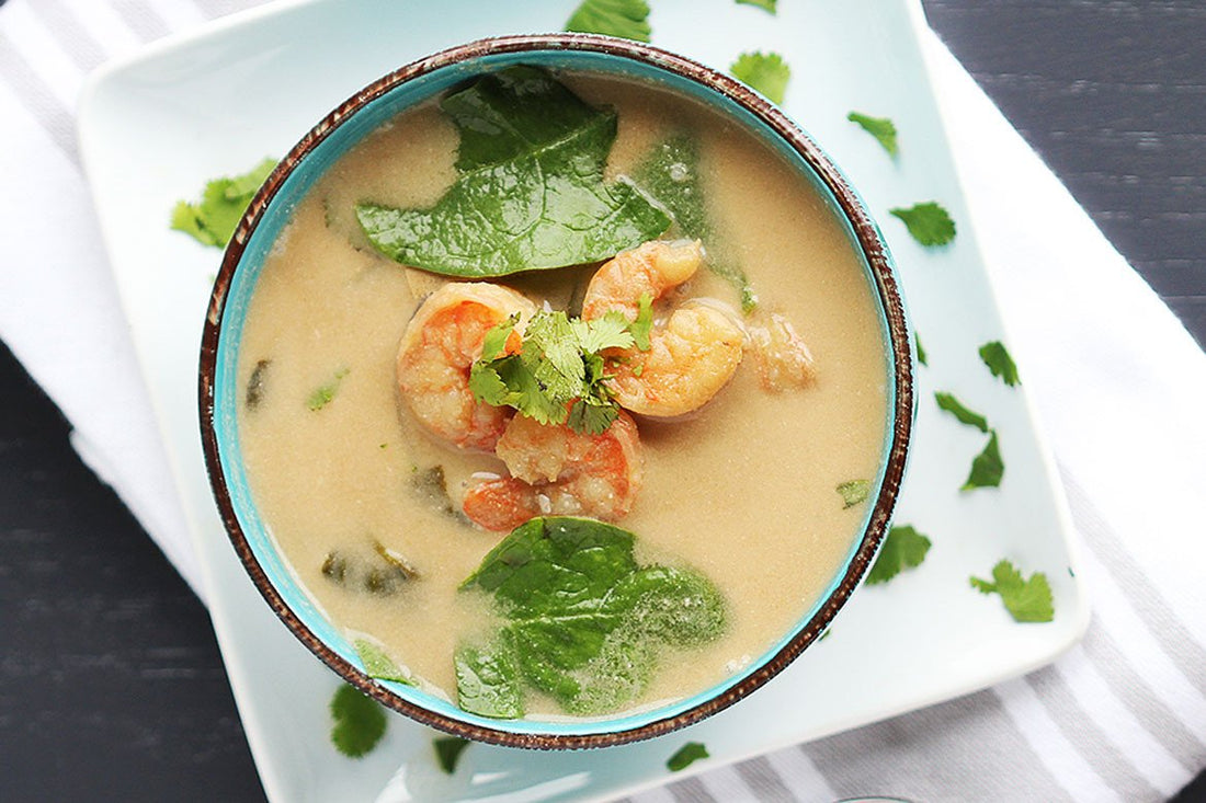 Spinach Shrimp Soup