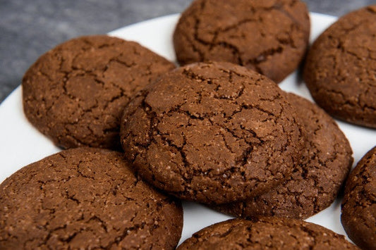 Healthy chocolate cookies recipe. Low calorie high protein desserts