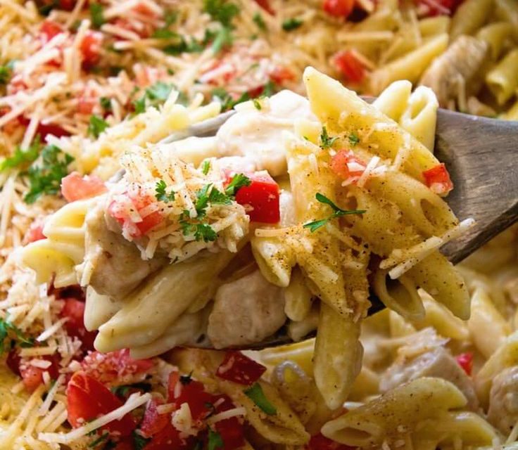 Spicy Cheese Chicken Pasta