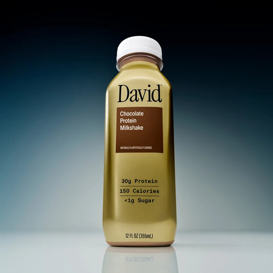 David 30g High-Protein Chocolate Milkshake (1 bottle)