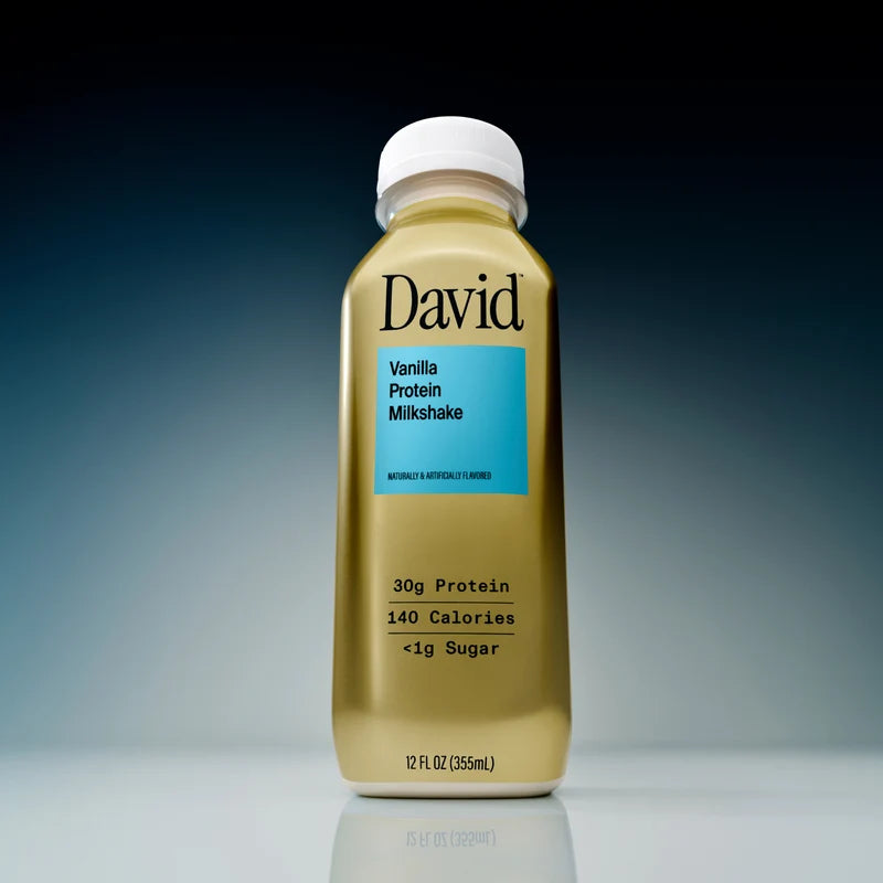David 30g High-Protein Vanilla Milkshake (1 bottle)