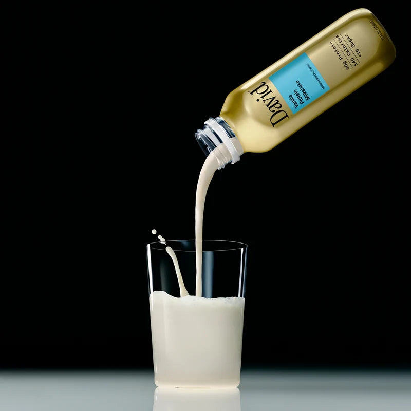 David 30g High-Protein Vanilla Milkshake (1 bottle)