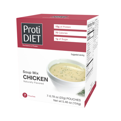 ProtiDIET High-Protein Chicken Soup | Gluten-Free (7ct)