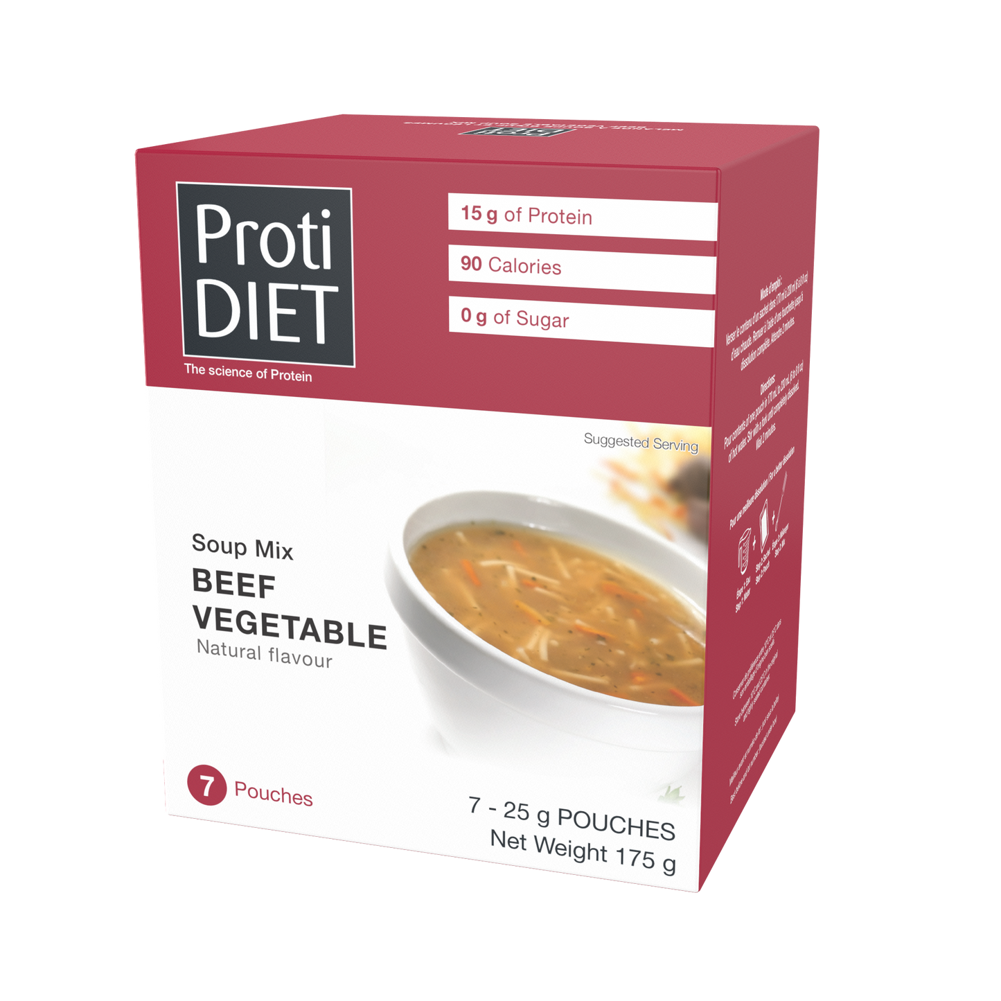 ProtiDIET Beef Vegetable Soup (7ct)