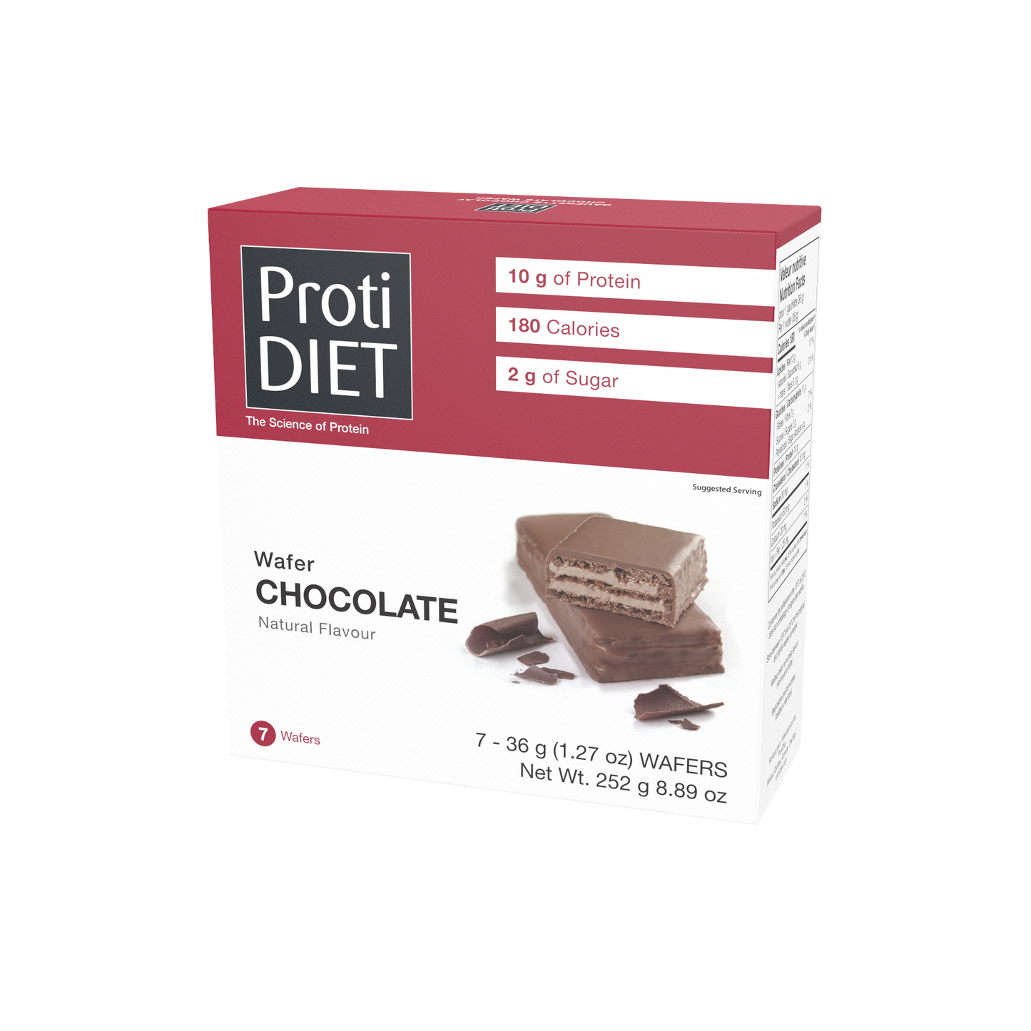 ProtiDIET Chocolate Wafers (7ct)