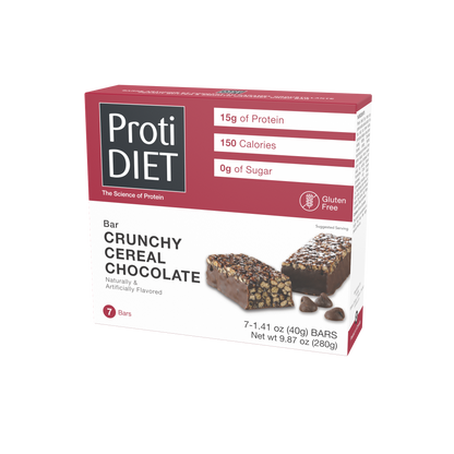 ProtiDIET Crunchy Cereal Chocolate Bars (7ct)