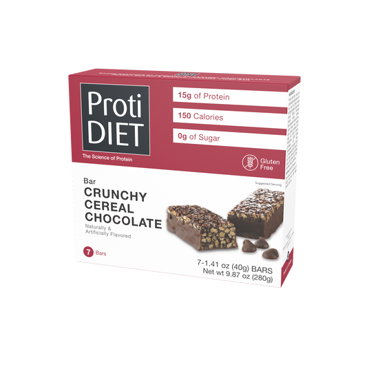 ProtiDIET Crunchy Cereal Chocolate Bars (7ct)