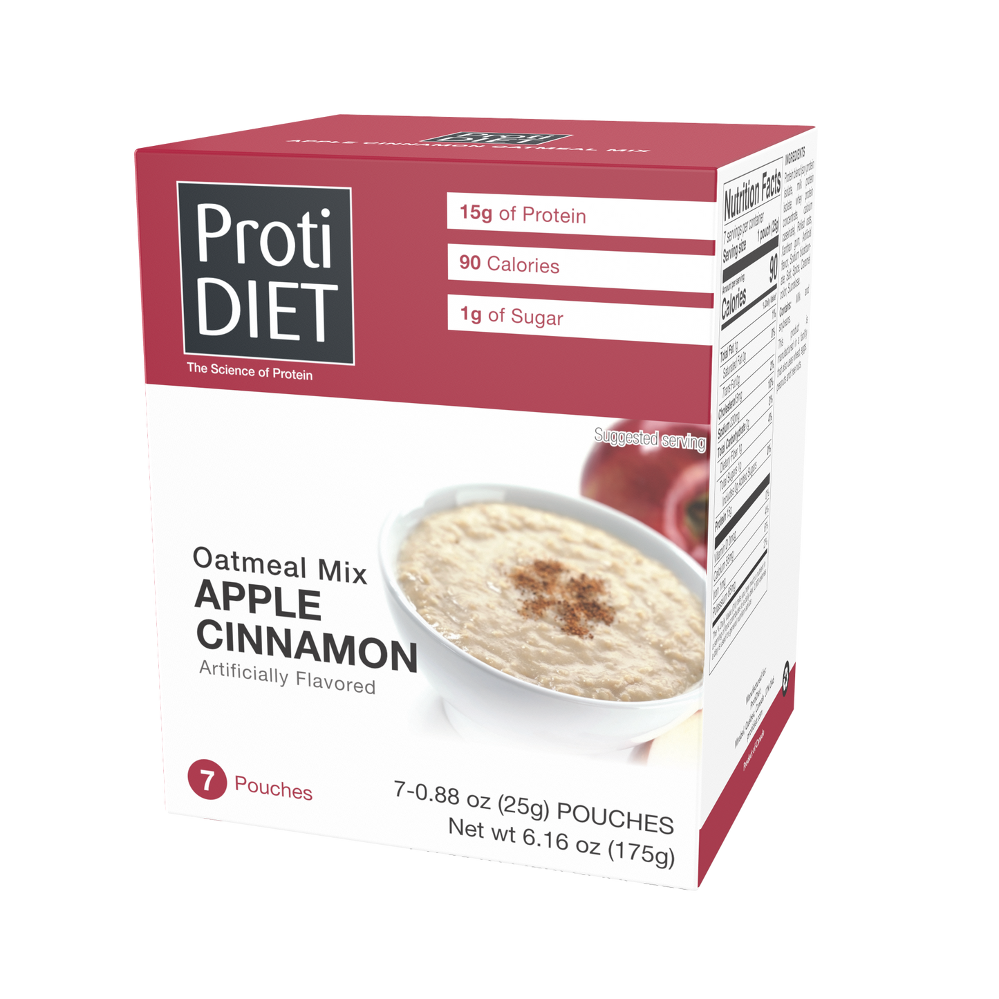 🎁 ProtiDIET Apple Cinnamon Oatmeal (7ct) (100% off)