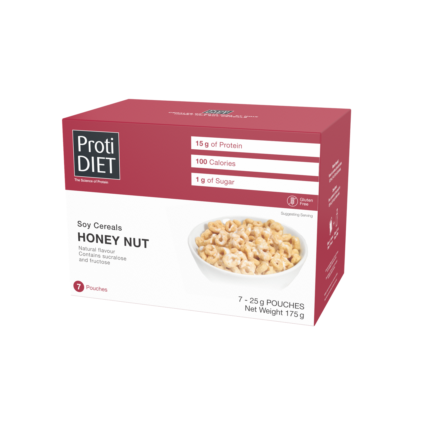 ProtiDIET Honey Nut Soy Cereal (7ct)