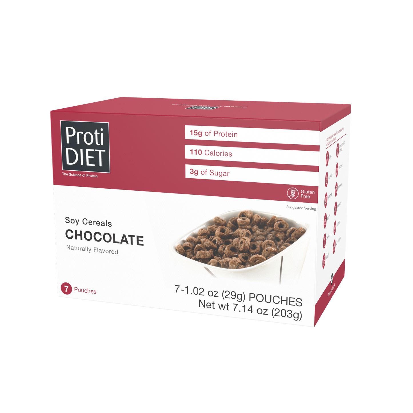 ProtiDIET Chocolate Soy Cereal (7ct)
