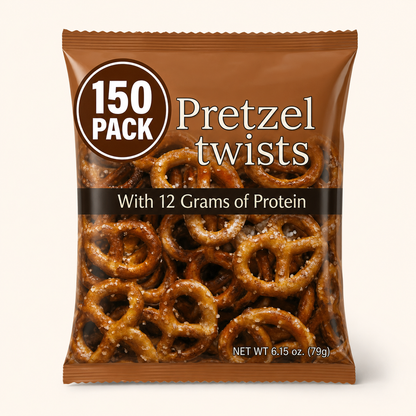 BestMed High-Protein Pretzel Twists (150ct)