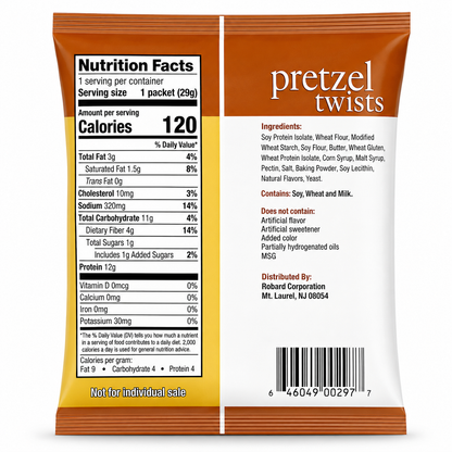 BestMed Protein Pretzel Twists (7ct)