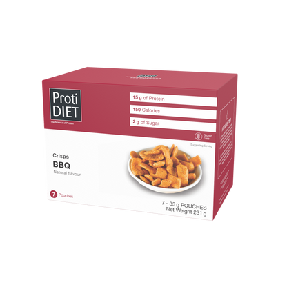 ProtiDIET BBQ Crisps (7ct)