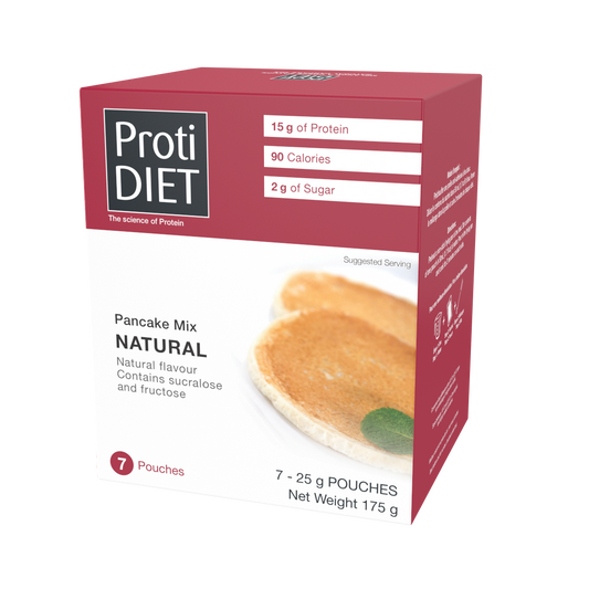 ProtiDIET Natural Pancake Mix | Weight Loss-Friendly Breakfast (7ct)