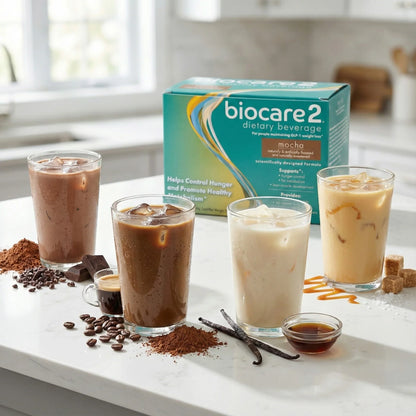 BioCare2 Variety Pack Dietary Beverage | 30g Protein | 7 Count