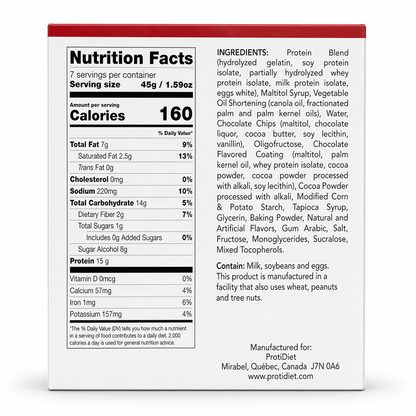 ProtiDIET Triple Chocolate Protein  Cookies (7ct)