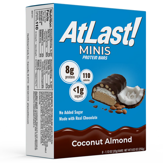 Atlast! MINIS Coconut Almond Protein Bars 8ct