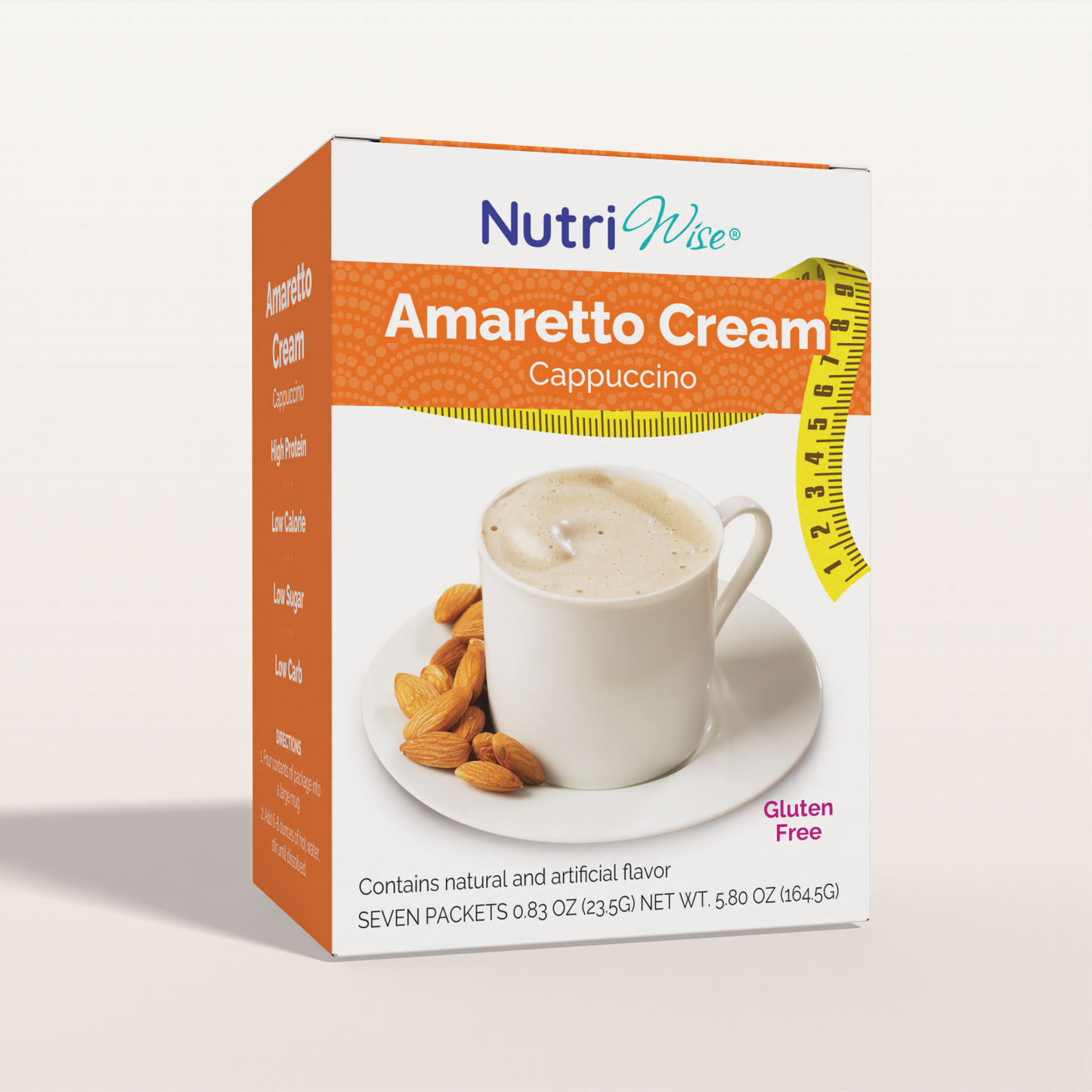 NutriWise Amaretto Cappuccino High-Protein Drink (7ct)