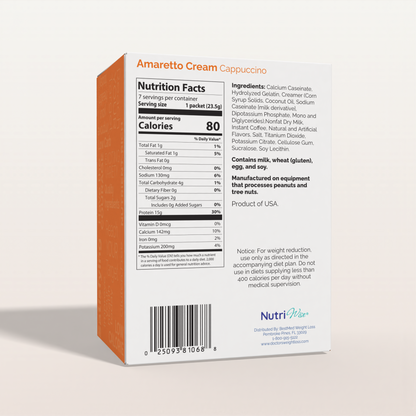 NutriWise Amaretto Cappuccino High-Protein Drink (7ct)