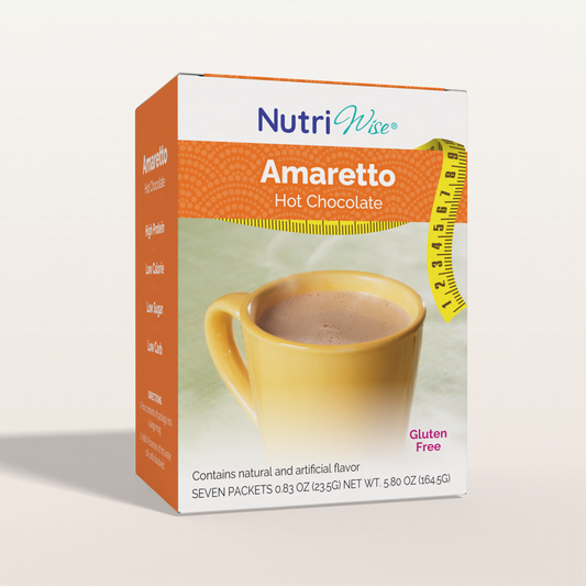 NutriWise Amaretto Hot Chocolate Protein Drink (7ct)