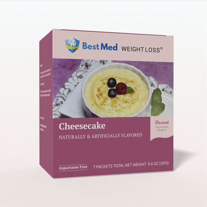 BestMed High-Protein Pudding, Cheesecake Dessert (7ct)