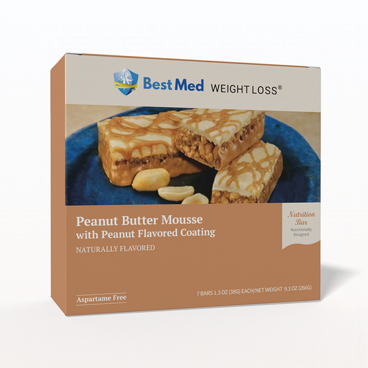 BestMed High-Protein Snack Bar, Peanut Butter Mousse (7ct)