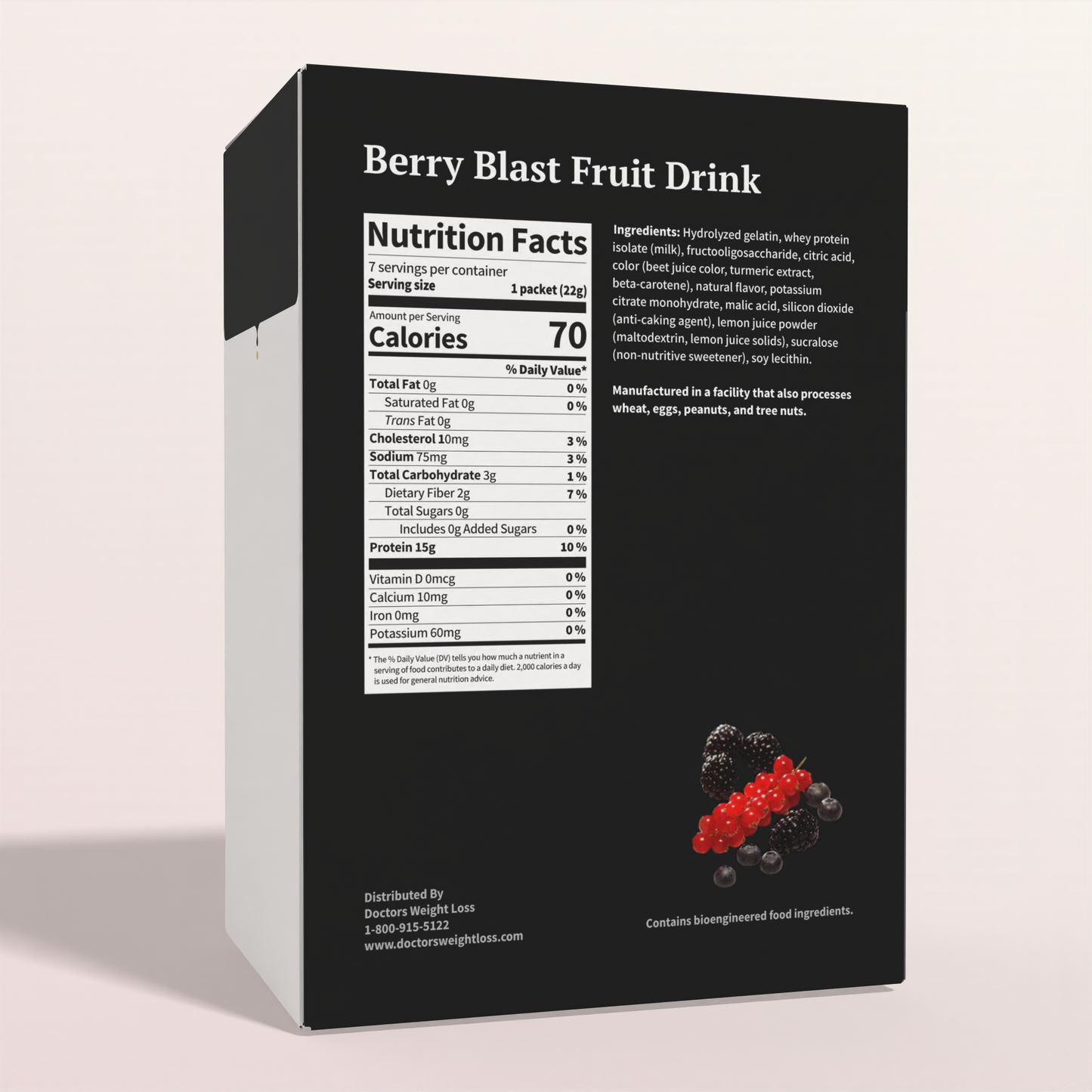 ProtiWise Berry Blast Fruit Protein Drink (7ct)