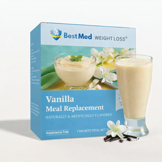 BestMed Vanilla High-Protein Meal Replacement Shake Pudding & Shake (7ct)