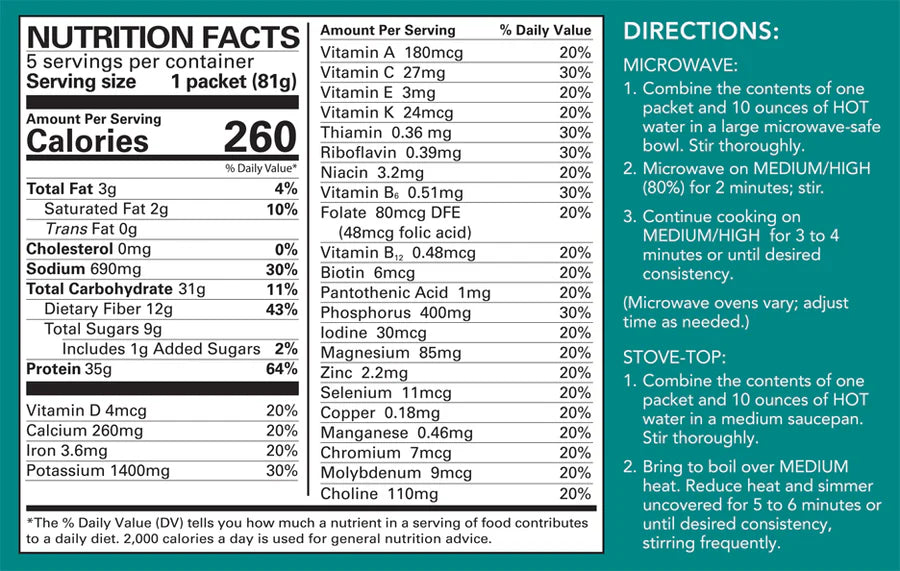 Biocare Savory Chili | 35g High Protein Meal (1ct)
