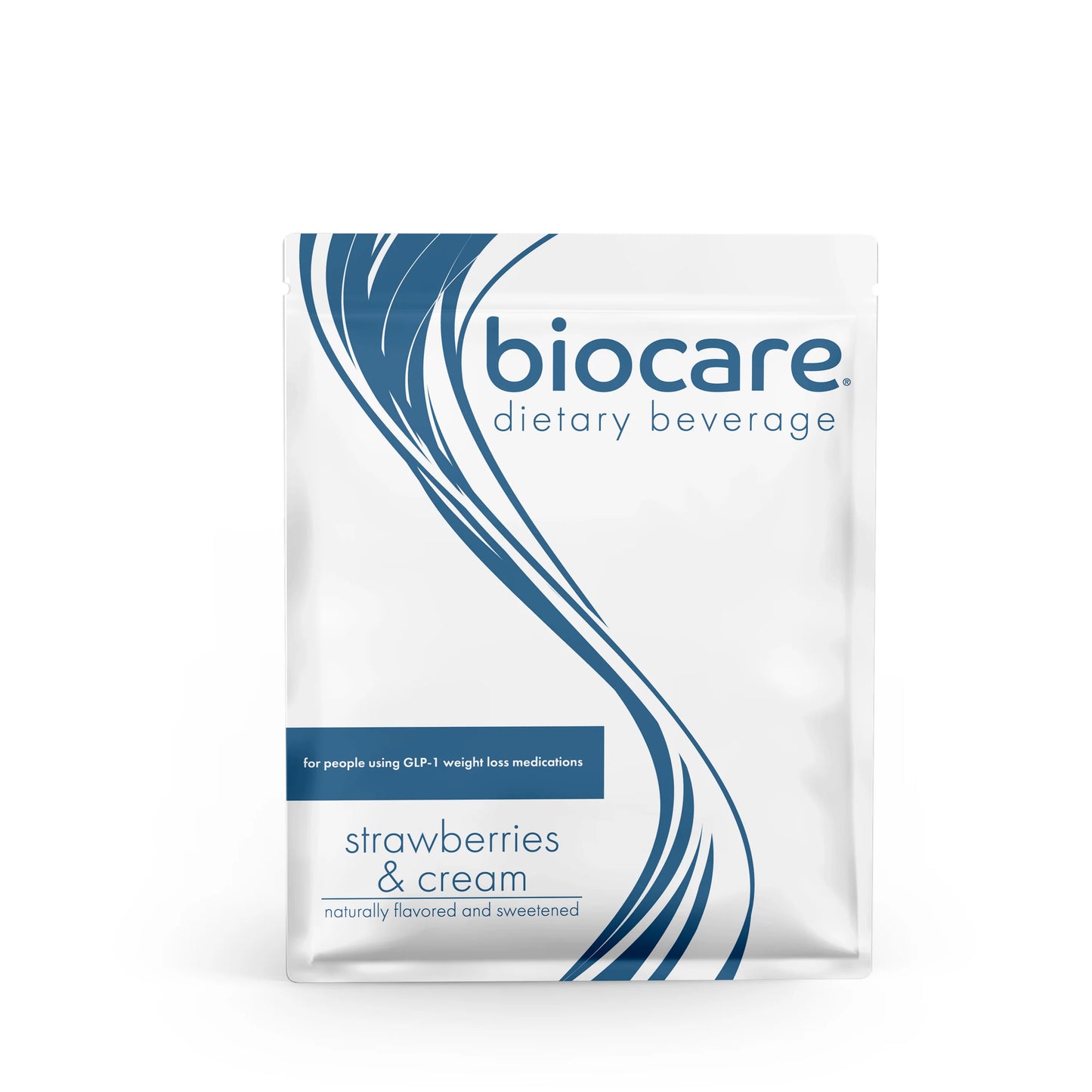 BioCare Strawberries & Cream | GLP-1 Beverage | 20g Protein (14ct)