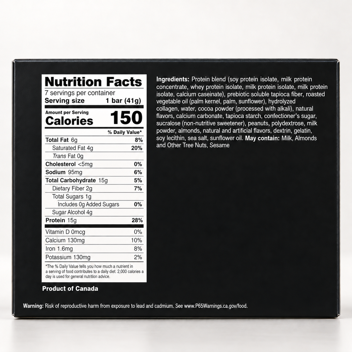 ProtiWise Rocky Road Protein Bars (7Serv)