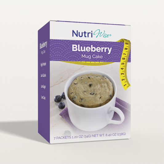 NutriWise Protein Mug Cake, Blueberry(7ct)