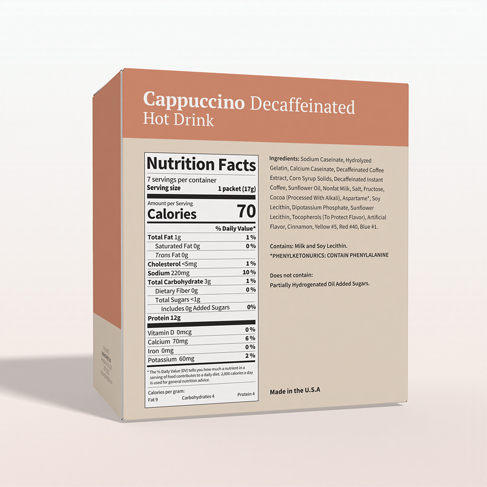 BestMed Creamy Cappuccino Drink | High-Protein (7ct)