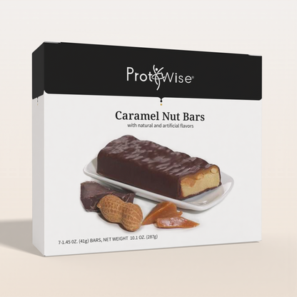 ProtiWise Caramel Nut High-Protein Bars (7ct)