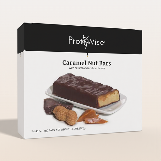 ProtiWise Caramel Nut High-Protein Bars (7ct)