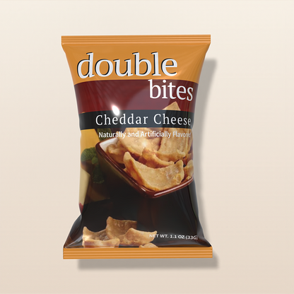BestMed Double Bites High- Protein Chips, Cheddar Cheese (7ct)