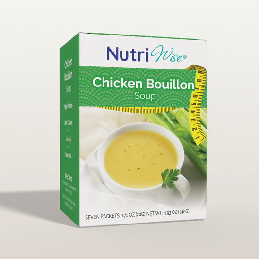 NutriWise Protein Soup | Chicken Bouillon (7ct)