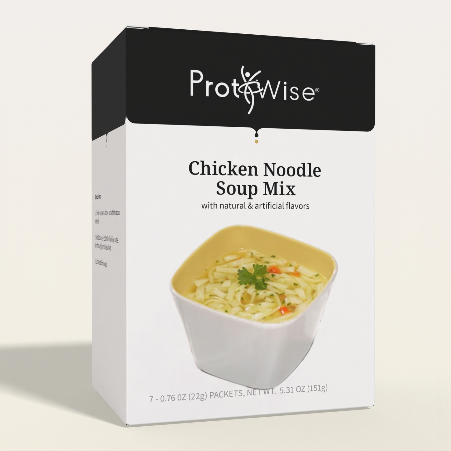 ProtiWise Chicken Noodle Soup | High-Protein (7ct)