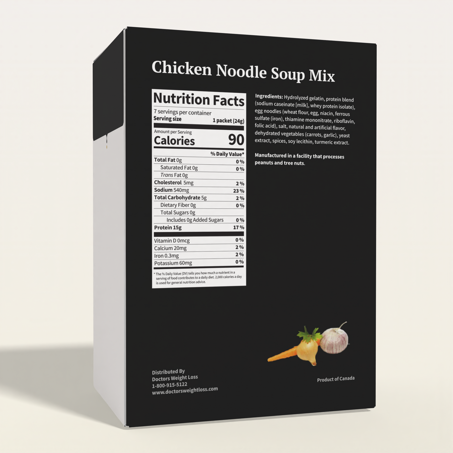 ProtiWise Chicken Noodle Soup | High-Protein (7ct)