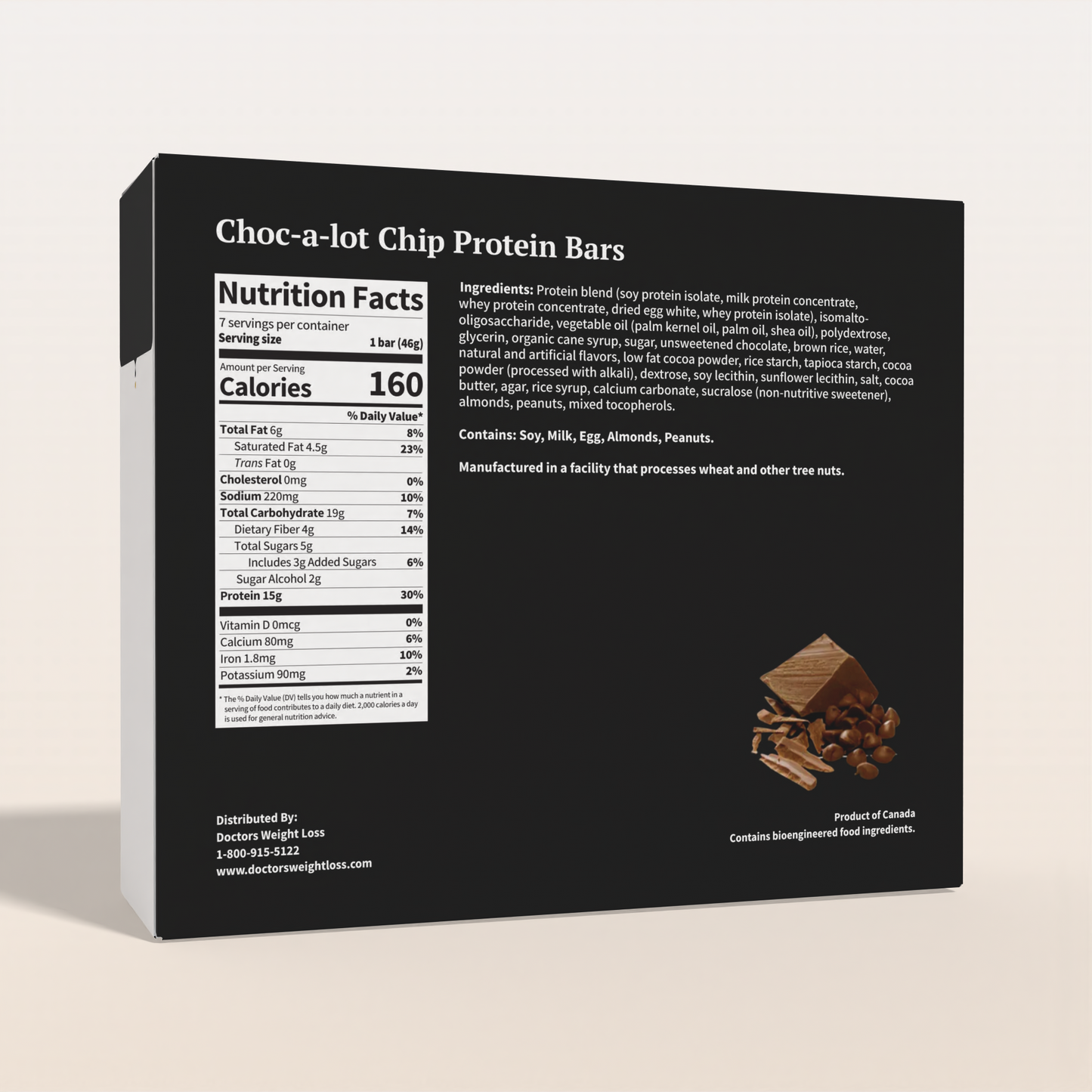 ProtiWise Choc-A-Lot Chip Bar (7ct)